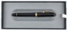 OMAS Milord Black Gold Cartridge Fountain Pen Medium 18K Nib