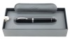 OMAS Milord Black Silver Rollerball Pen