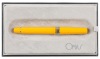OMAS Arte Italiana Art Deco Yellow Fountain Pen Medium Titanium Nib