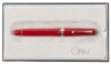 OMAS Arte Italiana Art Deco Red Fountain Pen Medium Titanium Nib