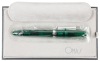 OMAS Ogiva Limited Edition Eddie Green Silver Trim Fountain Pen Medium 18K Nib