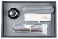 OMAS Paragon Arco Bronze Gold Trim Fountain Pen Medium 14K Nib
