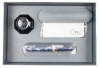 OMAS Paragon Limited Edition Royal Blue Marble Gold Trim Fountain Pen Medium 18K Nib