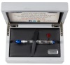 Aurora 88 Demonstrator Minerali Blue Fountain Pen Medium Nib