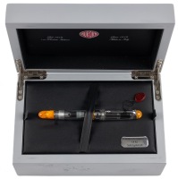 Aurora 88 Demonstrator Minerali Orange Fountain Pen Medium Nib