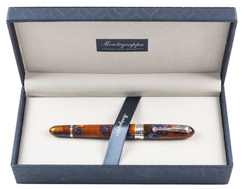 Montegrappa Liberty Lapis Fountain Pen Medium Nib