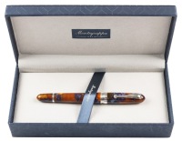 Montegrappa Liberty Lapis Fountain Pen Medium Nib