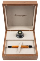 Montegrappa Nazionale Flex Caramel Limited Edition Fountain Pen Fine Nib