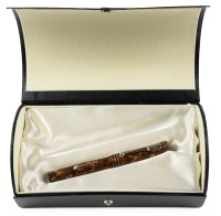 Conway Stewart Dandy Bronze Silver Trim Fountain Pen Medium Nib