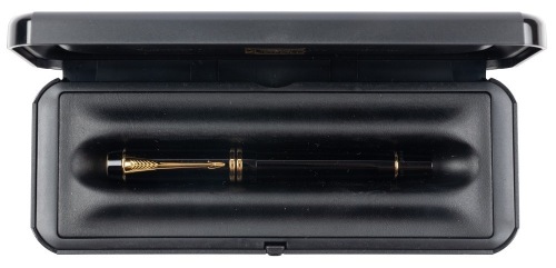 Parker Duofold Black Centennial Fountain Pen 85 Nib