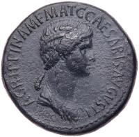Agrippina I. &Atilde;&dagger; Sestertius (26.70 g), Died AD 33