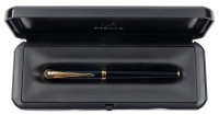 Parker Ellipse Blue Lacquer Fountain Pen Medium Nib