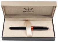 Parker Sonnet Executive Black and Red Fountain Pen Medium Nib
