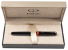 Parker Sonnet Executive Black and Red Fountain Pen Medium Nib