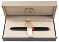 Parker Sonnet Executive Black and Red Fountain Pen Medium Nib