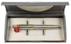 Parker Sonnet Tartan Gold Trim Fountain Pen Broad Nib