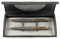 Parker Insignia Sterling Silver Ballpoint Pen and Mechanical Pencil Set