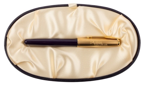 Parker Sonnet Accession Special Edition Royal Purple and Gold Fountain Pen Medium Nib