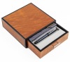 Parker Duofold Navy Pinstripe International Fountain Pen Medium Nib