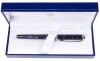 Waterman Harmonie Blue/Grey Chrome Trim Fountain Pen Medium Nib