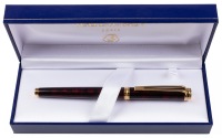 Waterman Harmonie Red Gold Trim Fountain Pen Medium Nib