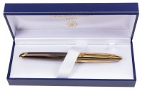 Waterman Carene Deluxe Amethyst Bronze Special Edition Gold Trim Fountain Pen Medium Nib