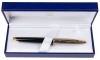 Waterman Carene Deluxe Black Lacquer Gold Trim Fountain Pen Fine Nib