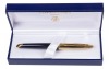 Waterman Carene Deluxe Prussian Blue Special Edition Gold Trim Fountain Pen Medium Nib