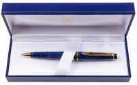 Waterman Expert II France Blue Lacquer Gold Trim Mechanical Pencil
