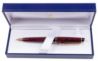 Waterman Expert II France Oriental Red Gold Trim Mechanical Pencil