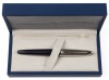 Waterman Edson Diamond Black&Acirc; Platinum Trim Fountain Pen Fine Nib