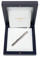 Waterman Exception Limited Edition Sterling Silver Fountain Pen Medium Nib