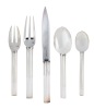 Herm&Atilde;&copy;s Puiforcat "Cannes" Sterling Silver Place Settings for 14. Consider the World's Finest in Design and Craftsmanship