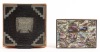 Two Strikingly Handsome Stash or Cigarette Boxes from Mexico. One in Gleaming Copper with Incan Design, the Other in Mot