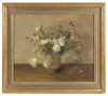 Maxwell Stewart Simpson. "Chrysanthemums" Oil on Panel
