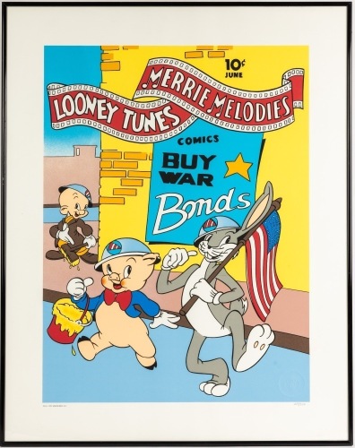 Historic Look Back at Looney Tunes During WWII "Buy War Bonds"