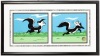 Pep&Atilde;&copy; Le Pew and Penelope "Le Pursuit" Limited Edition Paired Cels Hand Painted. COA Included