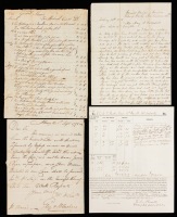 Intriguing Collection: Colonial America and Civil War Era Documents, Eight Pieces Total