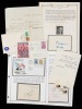 A Diverse Collection of Autographs and Signed Covers Predominantly Jewish Leaders of Note and Scientists 16 Pieces