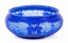 Large, Wide Mouth. Cameo Glass Centerpiece Bowl by Charles Le Verre for Schneider Glass