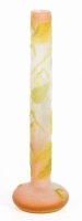 A Wonderful Example of Gall&Atilde;&copy; Cameo Cut Glass:The Candlestick Vase