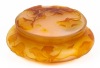 Gall&Atilde;&copy; Cameo Glass Powder or Dresser Box in Yellow, Peach and Orange