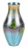 Tiffany Favrile Iridescent Blue Hearts and Vines