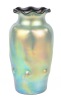 Wilhelm Kralik and S&Atilde;&para;hn "Double Molded" Cast Glass Vase, Impressive