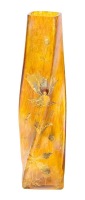 Wilhelm Kralik and S&Atilde;&para;hn Heavily Painted Orange Gold Iridescence with Outstanding Gilt Enameling.