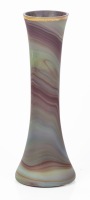 Sevr&Atilde;&copy;s Antique FrenchMarble Glass, Flared Vase ca. 1880-90