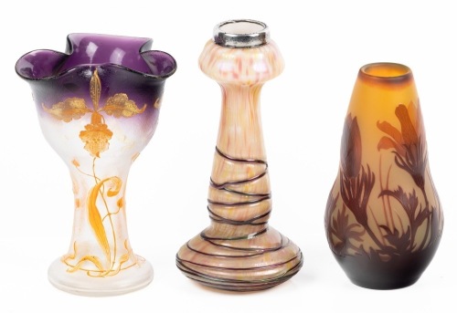 Three Fine Examples of Early 20th Century European Art Glass