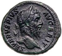 Septimius Severus, AD 193-211. &Atilde;&fnof;&acirc;&euro; As (11.92 g),