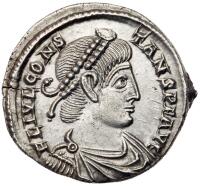 Constans. Silver Siliqua (3.18 g), AD 337-350