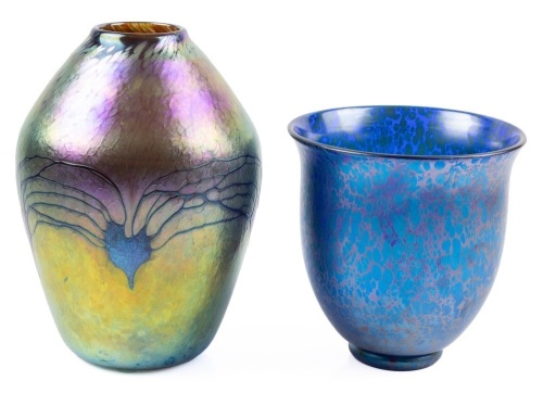 Loetz Glass: Two Wonderful Examples of the Iridescent Glassware That Were Produced by Johann Loetz Witwe, Bohemia